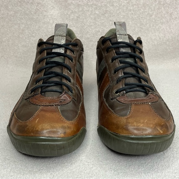 Cushe Leather Vinyl 45 Sneakers-Brown-Mens 11-Classic-Casual-Streetwear-Business - Picture 8 of 13